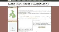Desktop Screenshot of lasertreatmentclinics.co.uk